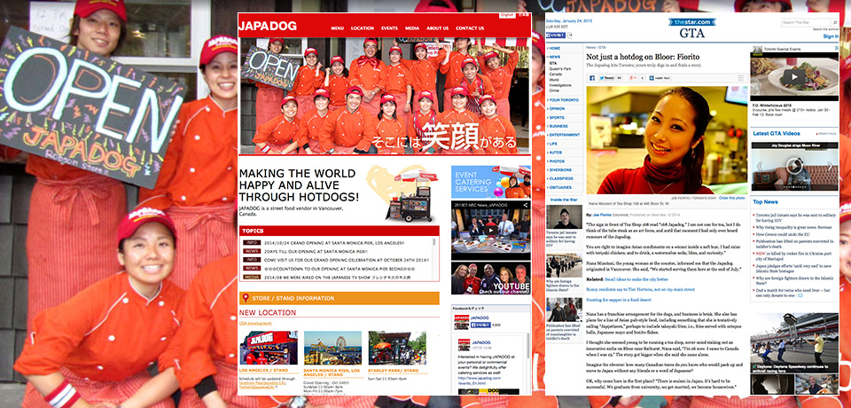 Japanese Style Hotdog  が大人気！Japanese style hotdog hit Toronto